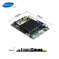 EPIC-E41_J126E Celeron J4125 ordinateur nouvelle carte mère avec Cpu Quad Core DDR4 double Lan 6 X COM 3.5 ''carte mère industrielle
