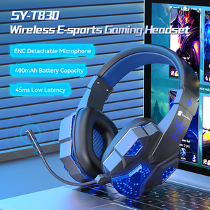 Casque de jeu filaire RGB SY-T830 avec micro USB, casque de joueur supra-auriculaire, fonctionnalité sportive étanche - Product Image 4