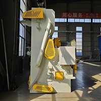Machine de sablage de type chenillé CE pour le nettoyage des métaux avec abrasifs haute performance en acier Mn13, composants PLC et moteur