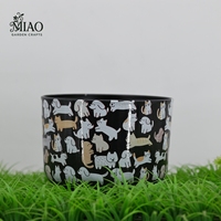 Maceta de flores de Metal negro hecha a mano, maceta para suelo de escritorio o decoración colgante, adorno de jardín para el hogar con plantas