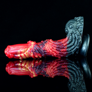 Neue Feuer drache seltsame Fantasie Tier großen Oktopus Ozean Monster Dildo realistische Alien Dildo Bilder von Dildos für Frauen - Product Image 4