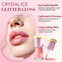 Lip Gloss Kawaii Mengkilap Melembapkan, Memberi Efek Plumping, OEM untuk Wanita, Tidak Lengket, Melembapkan, Berkilau Tinggi, Tidak Mengeringkan Bibir