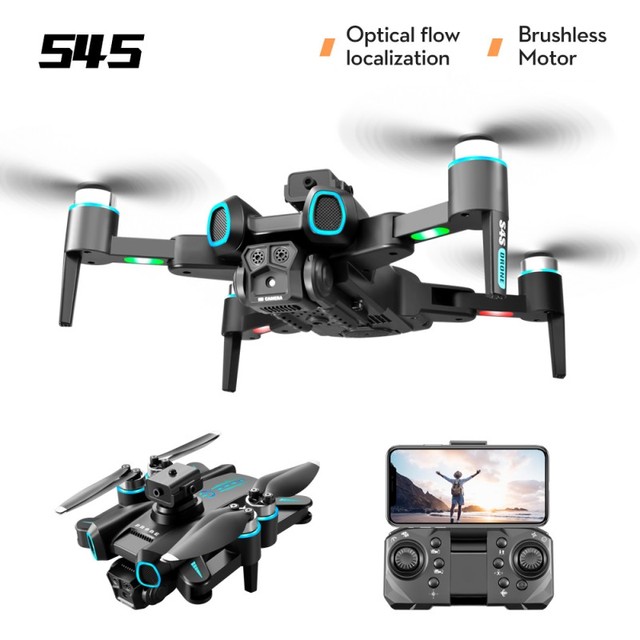 Wholesale Toys Mini Brushless Foldable 4K Dual Camera Drone Obstacle Avoidance 6k FPV Beginner-Friendly Plastic  for Beginners