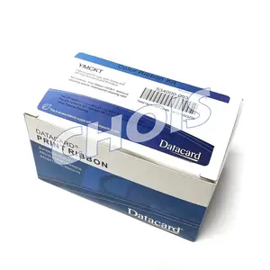 Fita original da impressora datacard, fita da impressora para cartão de 534000-003 ymckt para sp30, sp35, sp55, sp75, sd260, sd360-500 impressões