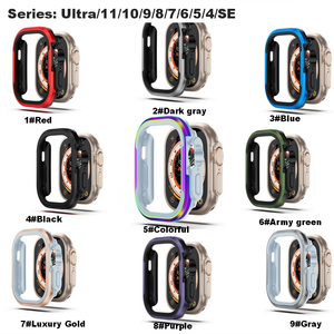 Carcasa Metálica + Protector de TPU para <span class=keywords><strong>Apple</strong></span> <span class=keywords><strong>Watch</strong></span> 10 de 46 mm, Accesorios para <span class=keywords><strong>Correa</strong></span>, Protector de Pantalla para Pulsera, Funda para iWatch <span class=keywords><strong>Serie</strong></span> 10 de 42 mm - Product Image 2