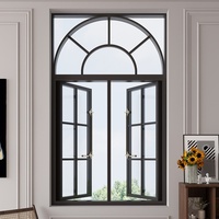 Ventanas correderas abatibles de aleación de aluminio de alto rendimiento Diseño moderno elegante Colgante de apertura horizontal seguro y eficiente en energía