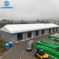 Entrepôt industriel de tente de toile de PVC de tentes extérieures en gros de stockage à vendre