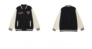 Chaquetas de béisbol de estilo Hip Hop, ropa de calle con estilo personalizado, Letterman, Erkek Mont - Product Image 4