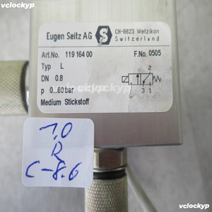 โซลินอยด์วาล์ว Eugen Seitz AG 11916400 รุ่น L + คอยล์ Seitz 11810024N+ ปลั๊ก Murr - Product Image 3