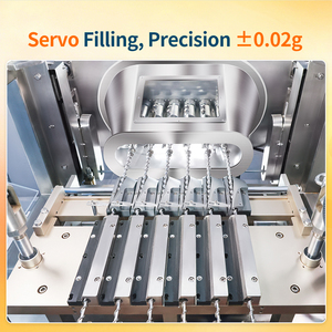 Máquina Automática Multicarril para Envasado de Polvo en Sobres, 4 y 6 Carriles, de Alta Velocidad, para Llenado y Empaquetado de Proteína en Polvo - Product Image 3