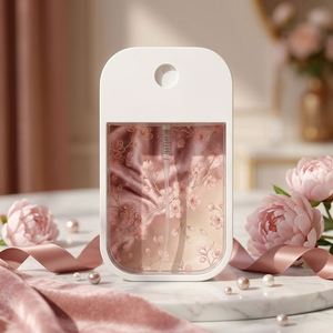 Industrial Use Essential Oil Mini <b>Spray</b> Bottle Lightweight PE/PET Square Design Credit Card Size Keychain Custom Logo/UV/Silk - Product Image 2