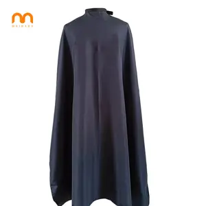 Salon Apron Cape Waterproof Salon Hair Cutting Gown Custom LOGO Polyester Hairdressing Designer Barber Cape With Metal Snap