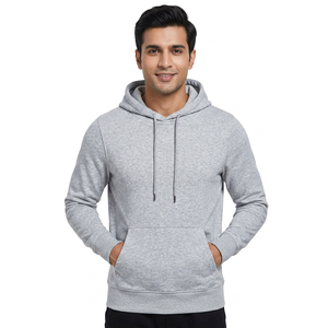 Sweat-shirts de haute qualité 100% coton 500 g/m² surdimensionnés, lourds, style streetwear, impression graphique personnalisée en relief, sweat-shirt pour homme - Product Image 1