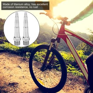 Broches de pédale de vélo BST-TI en alliage de titane antirouille léger axe de broches de pédale de vélo pour <span class=keywords><strong>SpeedPlay</strong></span> - Product Image 3