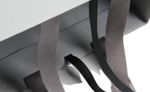 Bolsas papel personalizadas para bisuteria luxury <span class=keywords><strong>za</strong></span> <span class=keywords><strong>ra</strong></span> sacchetto di gioielli sacchetto di imballaggio di carta stampato con manico a nastro - Product Image 3