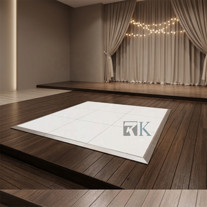 High Glossy White Dance Floor Panel Easy Install Modern Dancing Floor - Product Image 2