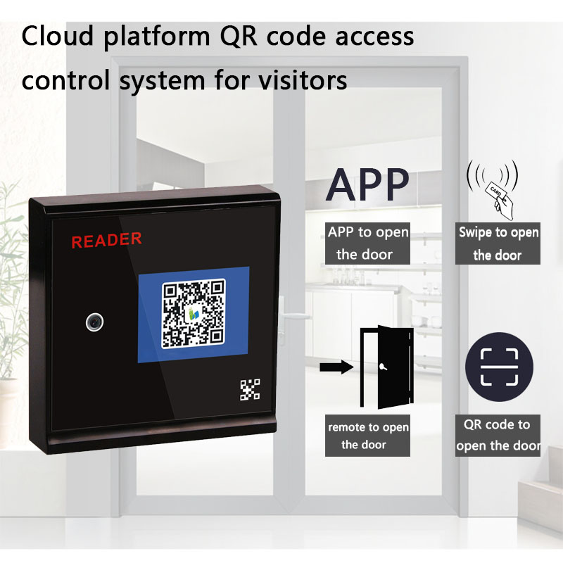 Cloud mutual barcode scanner mobile wifi access control device