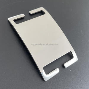 ป้ายชื่อสัตว์เลี้ยงแบบสไลด์ออน สแตนเลส 304 ป้ายชื่อสุนัขเปล่า สำหรับสลักชื่อส่วนตัว - Product Image 6