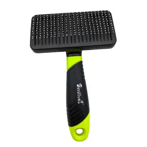Dog Cat Self Cleaning Automatically Slicker Brush Easy to Clean Pet Shedding Grooming Remove Loose Hair Tools