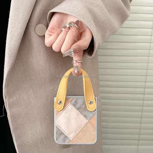 Capa protetora com moldura frontal para Samsung para Galaxy Z Flip 6 <span class=keywords><strong>5</strong></span> 4 3 Bolsa de mão Estilo Wrist Belt Mobile Phone <span class=keywords><strong>Case</strong></span> - Product Image 5