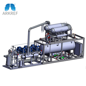 Arkref nhà sản xuất r744 CO2 máy nén <span class=keywords><strong>Ice</strong></span> Rink đơn vị làm lạnh cho phòng lạnh lưu trữ công nghiệp hóa chất - Product Image 3