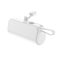 SC-25-1 de prise arrière Type-C in & out 2-en-1 avec câble 5000mAh chargeur rapide Portable coloré MINI Power Bank