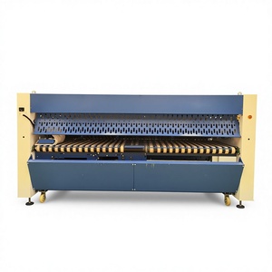 Équipement de blanchisserie industriel Red Lion, étaleur automatique monoposte, boîtier métallique électrique, 380V, garantie 3 ans, puissance 1.5 - Product Image 4