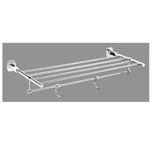 Juego de accesorios de baño de ocho piezas, modelo de calidad premium de metal EC BA 12 para hoteles, villas con cepillo de dientes, jabonera OEM ODM - Product Image 4