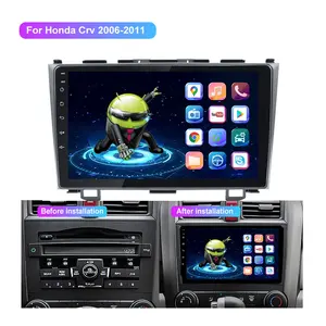 2din Gps-навигация, мультимедийное аудио, стерео радио, автомобильный Dvd-плеер Android для Honda Crv 2006 2007 2008 2009 2010 2011