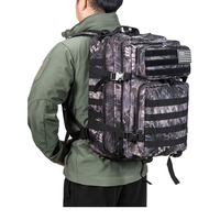 Sac tactique multifonctionnel quotidien, grande capacité, sac d'assaut tactique, sac tactique tout usage pour le camping, équipement original