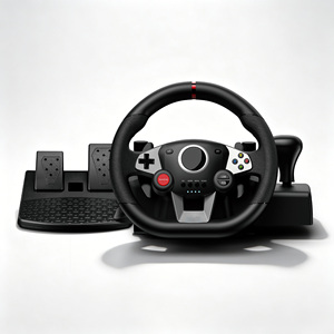 <span class=keywords><strong>Volante</strong></span> de Juego con Cable Multiplataforma C-Star, Más Vendido, con Botones Programables, Diseño Ergonómico y Características Ecológicas - Product Image 4