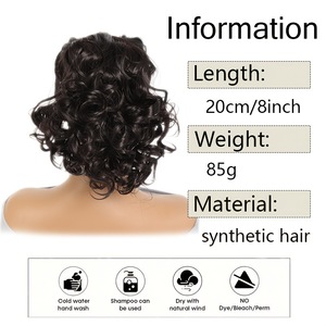 Queue de cheval longue et bouclée en cheveux synthétiques, extension à clipser avec cordon de serrage pour femme, aspect naturel, résistante à la chaleur, pour usage quotidien et soirées - Product Image 2