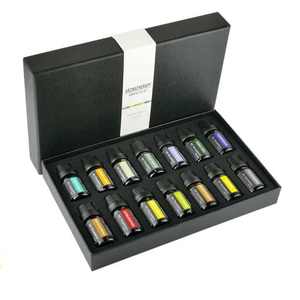 14*10 मिलीलीटर बरगामोन यूकेलिप्टस लैवेंडर चूना पैचमौली शुद्ध अरोमाथेरेपी आवश्यक तेल सेट मोमबत्ती डिफ्यूज़र बनाने के लिए - Product Image 1