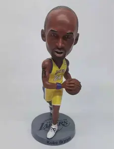 Toptan kobe bryant figürlü funko pop NBA basketbol yıldızı aksiyon figürü reçine bobblehead heykeli