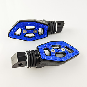 Pedales de Motocicleta Qiangye, Aleación de Aluminio CNC, Universales, Antideslizantes, Duraderos, Piezas de Pedal Trasero, Azul, Rojo, Negro, Plateado, Dorado - Product Image 4