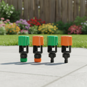 Adaptateur universel pour <span class=keywords><strong>tuyau</strong></span> d'<span class=keywords><strong>arrosage</strong></span> en plastique pour la <span class=keywords><strong>cuisine</strong></span> et le jardin, pour usage agricole, orange - Product Image 6