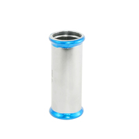 Adaptateur de raccord de tuyau sous pression en acier inoxydable 304 316 à paroi mince Tai'an Xinhaitai DN15-DN100, raccord réglable