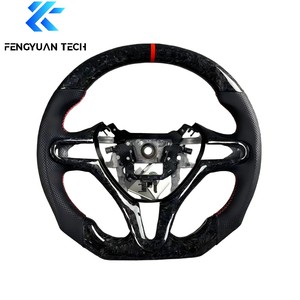 Volante de Fibra de Carbono Forjado Personalizado para <span class=keywords><strong>Honda</strong></span> <span class=keywords><strong>CRV</strong></span> HR-V Civic 11th <span class=keywords><strong>Type</strong></span> <span class=keywords><strong>R</strong></span> FL5 SI Acura Integra 2016 2017 2022 <span class=keywords><strong>2023</strong></span> - Product Image 5