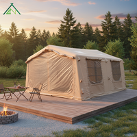Tente gonflable Litai Antour AT17.28 17.28 pour 5-6 personnes, tente de luxe en toile de coton imperméable, protection UV quatre saisons, tente facile à monter