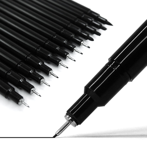 Khy ปากกาเน้นสีหมึก Fineliner สีดำสำหรับเขียนและวาดปากกาเน้นข้อความ - Product Image 4
