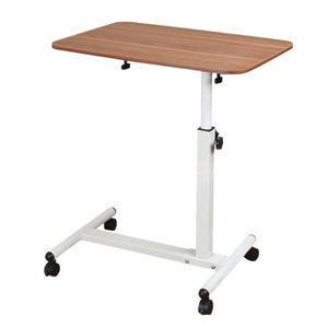 Table de repas et de soins en acier épaissi pour patient, table médicale mobile de rééducation, table de chevet réglable en hauteur pour - Product Image 3