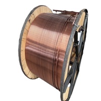 Cable de Alimentación de Acero Revestido de Cobre CCS, Conductor de Alambre de Cobre para Sistemas de Puesta a Tierra de Alta Tensión