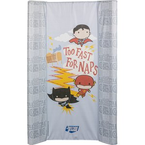 Tappetino per il cambio pannolini DC Comics Justice League con bordi rialzati 81x50x9,5 cm - Product Image 1