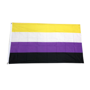 Bandera del Orgullo <span class=keywords><strong>Gay</strong></span> LGBTQ+, Bandera del Arcoíris, 90x150cm, Poliéster, Bandera de los Derechos Humanos Demisexuales - Product Image 5