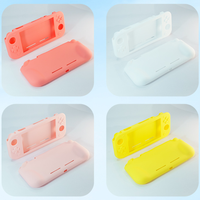 Étui en silicone antichoc pour manette Nintendo Switch Lite, housse de protection souple intégrale pour console Switch Lite Mini