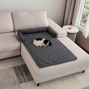 Personalizado impermeable plegable Color sólido perro cubierta cama esquina sofá coche maletero Mat mascota cálido dormir lavable camas para mascotas - Product Image 1