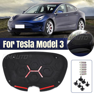 Pour Tesla Model 3 : Isolation acoustique du coffre avant, plaque antichoc en coton, isolation du capot, modification, protection du coffre de voiture - Product Image 1
