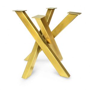 WEKIS Modern Stylish Custom Metal Table Cross Frame Spider <b>Legs</b> Rectangle Chrome Conference Dining Table Furniture Spider <b>Legs</b> - Product Image 4