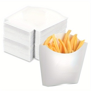 Boîte en papier pour restauration rapide, conteneur pour hot-dogs, tartes, poulet, en-cas, plateau <span class=keywords><strong>d</strong></span>'emballage à emporter, frites - Product Image 3