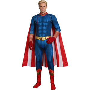 Costume de Cosplay Homelander, ensemble complet, costume de super-héros pour adulte avec cape pour fête d'halloween, jeu de rôle, Anime - Product Image 3